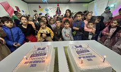 Hatay'da depremzede çocuklara yeni yıl eğlencesi düzenlendi