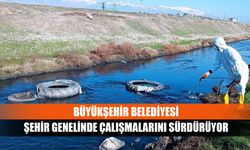 Büyükşehir Belediyesi şehir genelinde çalışmalarını sürdürüyor