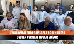 Uygulamalı programlarla öğrencilere destek vermeye devam ediyor