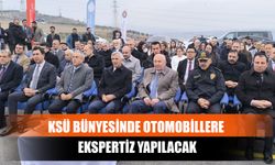 KSÜ Bünyesinde Otomobillere Ekspertiz Yapılacak