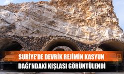 Suriye'de Devrik Rejimin Kasyun Dağı'ndaki Kışlası Görüntülendi