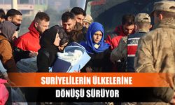 Suriyelilerin Ülkelerine Dönüşü Sürüyor