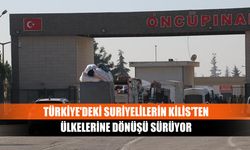 Türkiye'deki Suriyelilerin ülkelerine dönüşü sürüyor