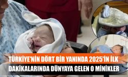 Türkiye'nin Dört Bir Yanında 2025'in İlk Dakikalarında Dünyaya Gelen O Minikler