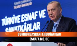 Cumhurbaşkanı Erdoğan'dan esnafa müjde