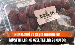 Hurmaevi 27 Çeşit Hurma İle Müşterilerine Özel Tatlar Sunuyor