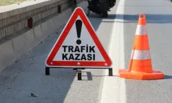 Elbistan'da  Söğütlü Girişinde Trafik Kazası