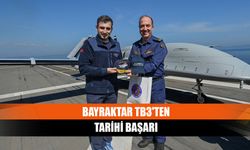 Bayraktar TB3'ten tarihi başarı