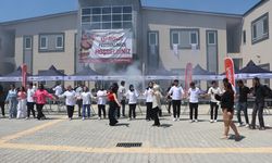 Kahramanmaraş'taki "İrişkit Festivali"nde 46 metrelik mangalda irişkit pişirildi