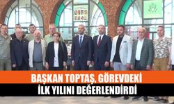 Başkan Toptaş, Görevdeki İlk Yılını Değerlendirdi
