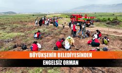 Büyükşehir belediyesinden engelsiz orman