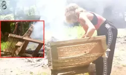Survivor'da Meryem sinir krizi geçirdi! Her şeyi yaktı!