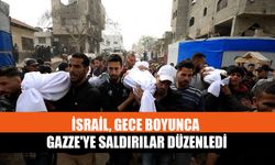 İsrail, Gece Boyunca Gazze'ye Saldırılar Düzenledi