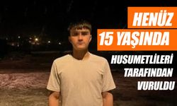 15 yaşındaki gence silahlı saldırı