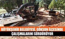 Büyükşehir Belediyesi, Göksun İlçesinde Çalışmalarını Sürdürüyor