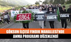 Göksun İlçesi Fındık Mahallesi’nde Anma Programı Düzenlendi