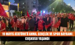 19 Mayıs Atatürk’ü Anma, Gençlik ve Spor Bayramı coşkusu yaşandı
