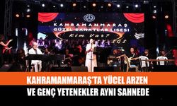 Kahramanmaraş'ta Yücel Arzen Ve Genç Yetenekler Aynı Sahnede