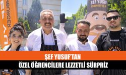 Şef Yusuf’tan Özel Öğrencilere Lezzetli Sürpriz