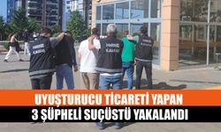 Uyuşturucu Ticareti Yapan 3 Şüpheli Suçüstü Yakalandı