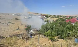 Afşin’de tandır yangını korkuttu!