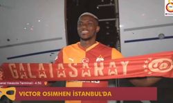 Victor Osimhen, Galatasaray için İstanbul'da.