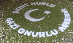 Şehit aileleri ve gaziler düzenlenen etkinlikte bir araya geldi