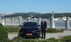 CUMHURBAŞKANI ERDOĞAN, TOGG'UN YENİ MODELİ T10F'Yİ TEST ETTİ