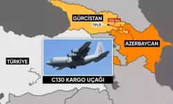 TSK'ya ait kargo uçağı Gürcistan’da düştü!