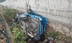 Kahramanmaraş’ta araç kanala düştü: 3 kişi yaralandı!