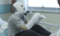 Gaz kaçağını fark edemeyen işitme engelli genç ağır yaralandı