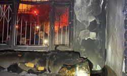 Feke'de yangın çıkan evdeki 1 kişi yaralandı