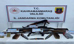 Afşin’de silah ve mühimmat kaçakçılığı operasyonu