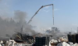 Gaziantep'te inşaat şantiyesinde çıkan yangın söndürüldü