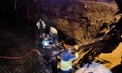 Kahramanmaraş'ta inşaat temeline düşen adam yaralandı