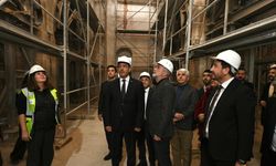 Başkan Görgel, Tarihi Ulu Cami restorasyonunu yerinde inceledi