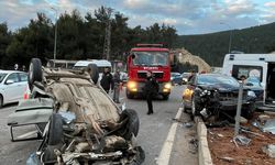 Kahramanmaraş’ta iki otomobil çarpıştı: 1 yaralı