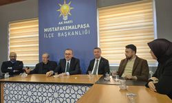Mahir Ünal'dan Bursa Mustafakemalpaşa'daki AK Parti İlçe Başkanlığı'na ziyaret