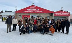 Sevgi Evleri çocukları Yedikuyular’da karla buluştu