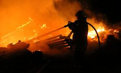 Evde çıkan yangın 3 ev ve 2 samanlığı küle çevirdi