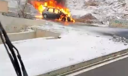 Onikişubat’ta Korkutan Araç Yangını: İtfaiye Facianın Önüne Geçti