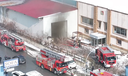 Kayseri OSB'de mobilya fabrikasında yangın!