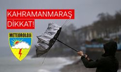 Kahramanmaraş Dikkat! Kuvvetli Rüzgar Geliyor, Çatılar Uçabilir!