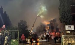 Adana'da ahşap panel fabrikasında yangın!