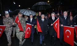 Kahramanmaraş’ta kurtuluşun 106. yılı fener alayıyla kutlandı