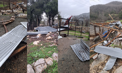 Andırın'da hortum hayatı felç etti!