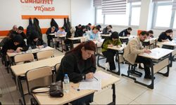 Kahramanmaraş'ta Öğrencilere KPSS Provası