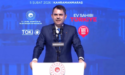 Bakan Kurum, Kahramanmaraş'taki Kura Çekim Töreni'nde konuştu