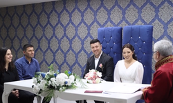 Trakya'da 68 çift Sevgililer Günü'nde evlendi