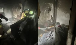 Dulkadiroğlu’nda ev yangını korkuttu